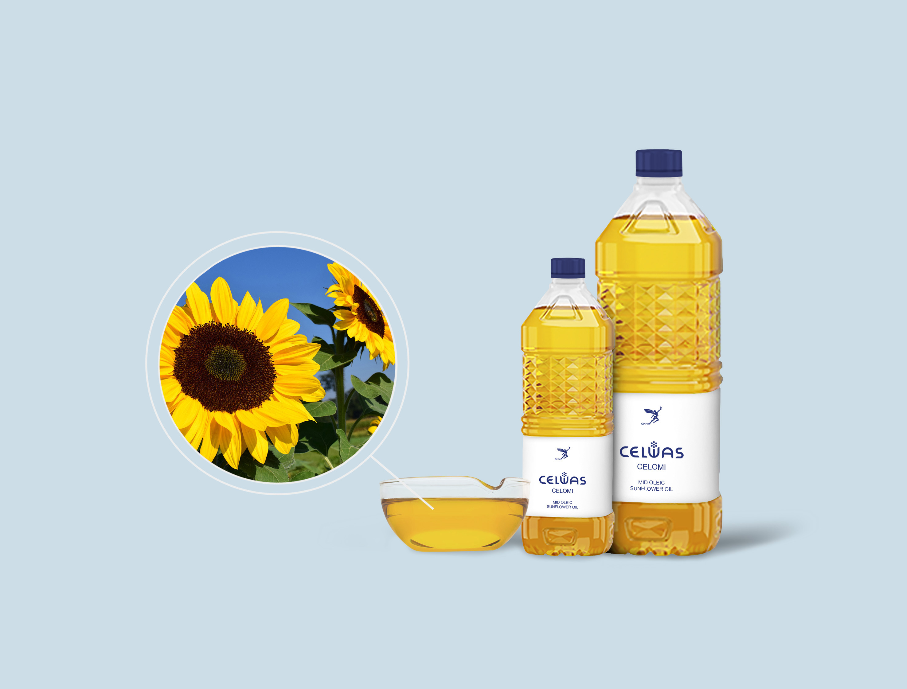 CELOMI<br />mid-oleic sunflower oil