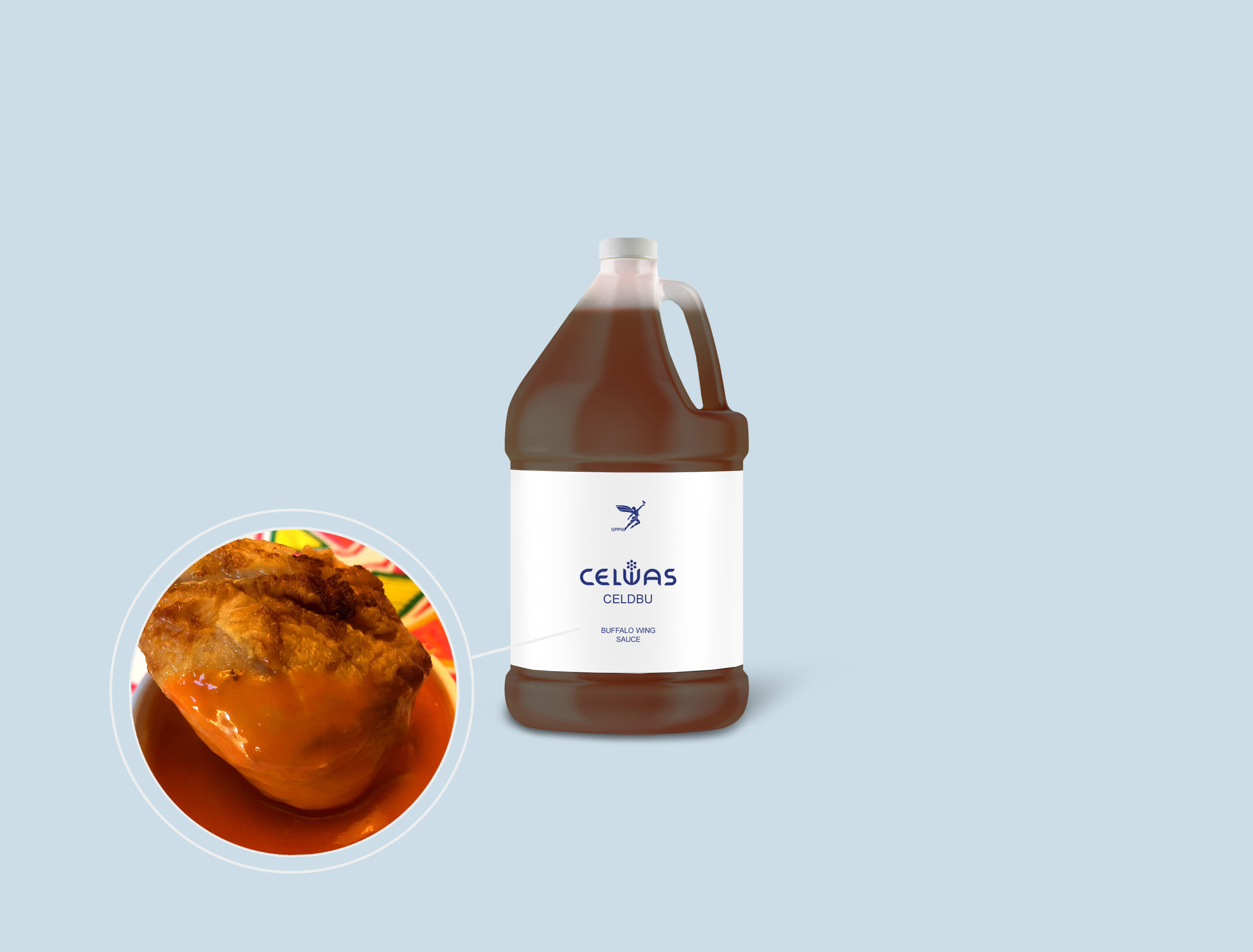CELDBU<br />buffalo wing sauce