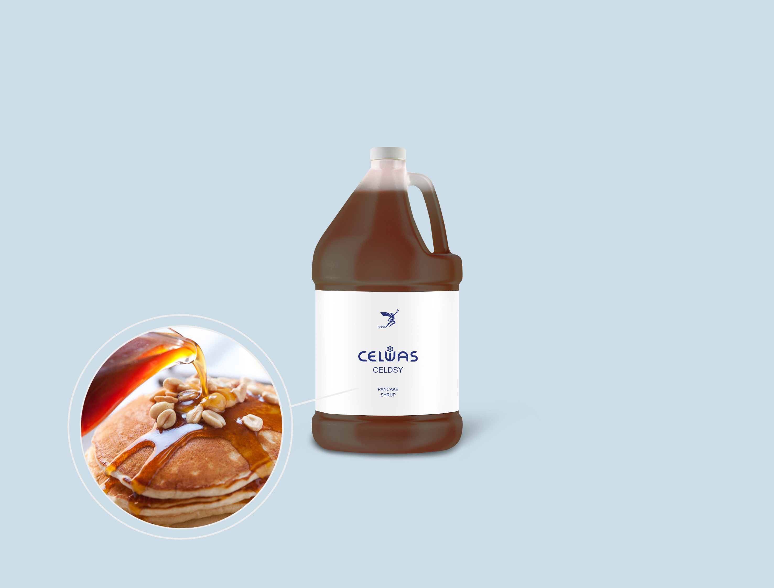CELDSY<br />pancake syrup