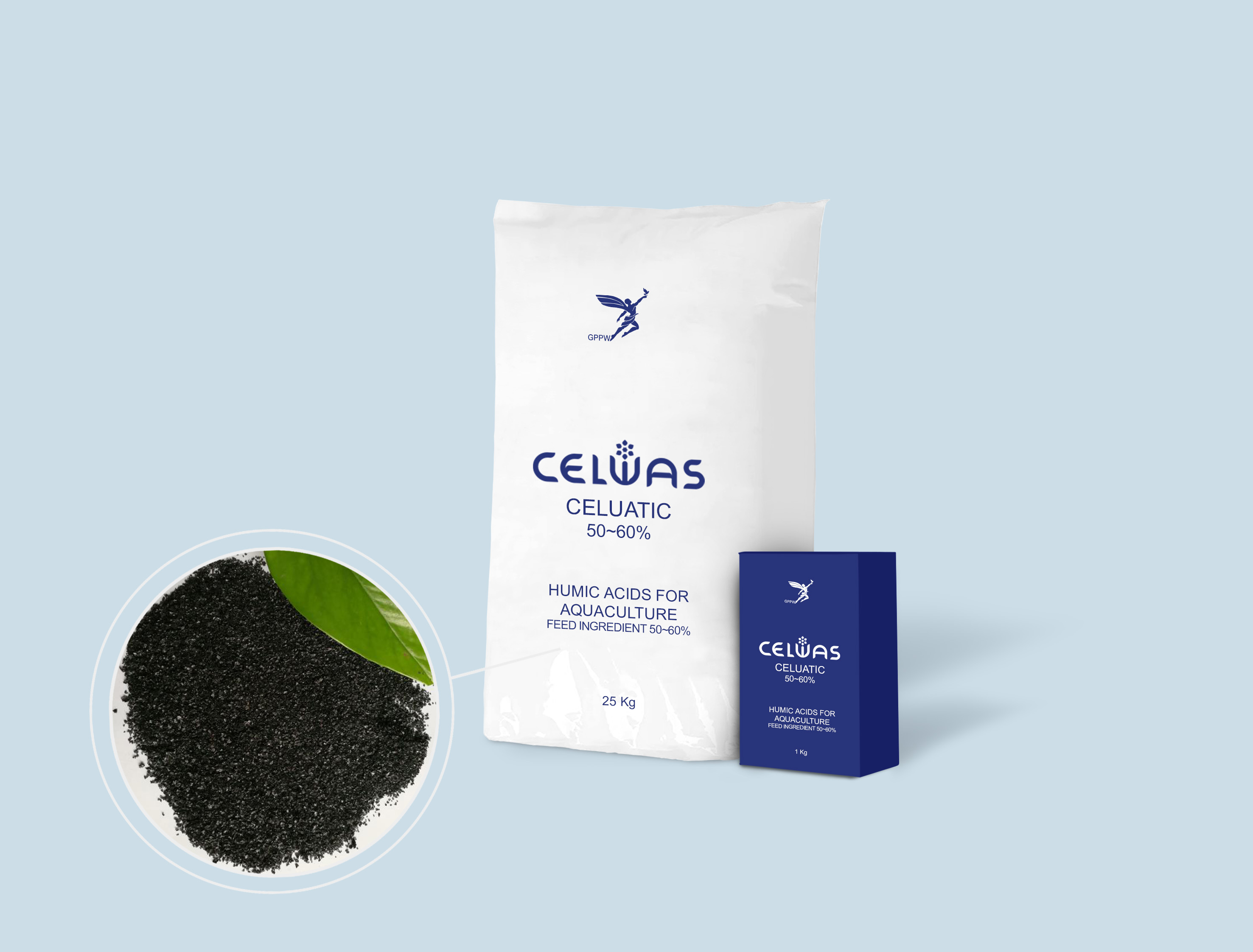 CELUATIC 50~60%<br /> humic acids for aquaculture