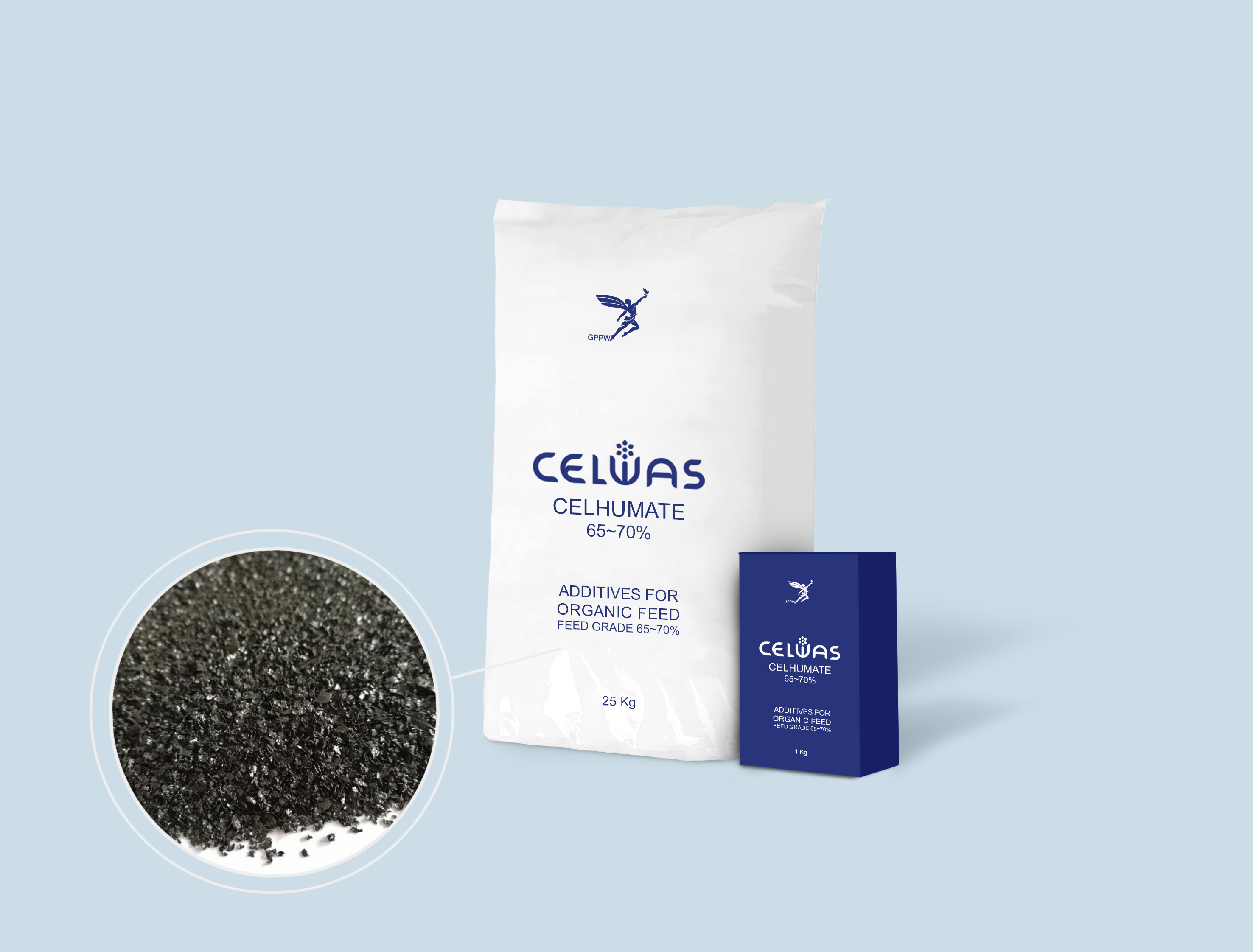 CELHUMATE 65~70%<br />additives for organic feed