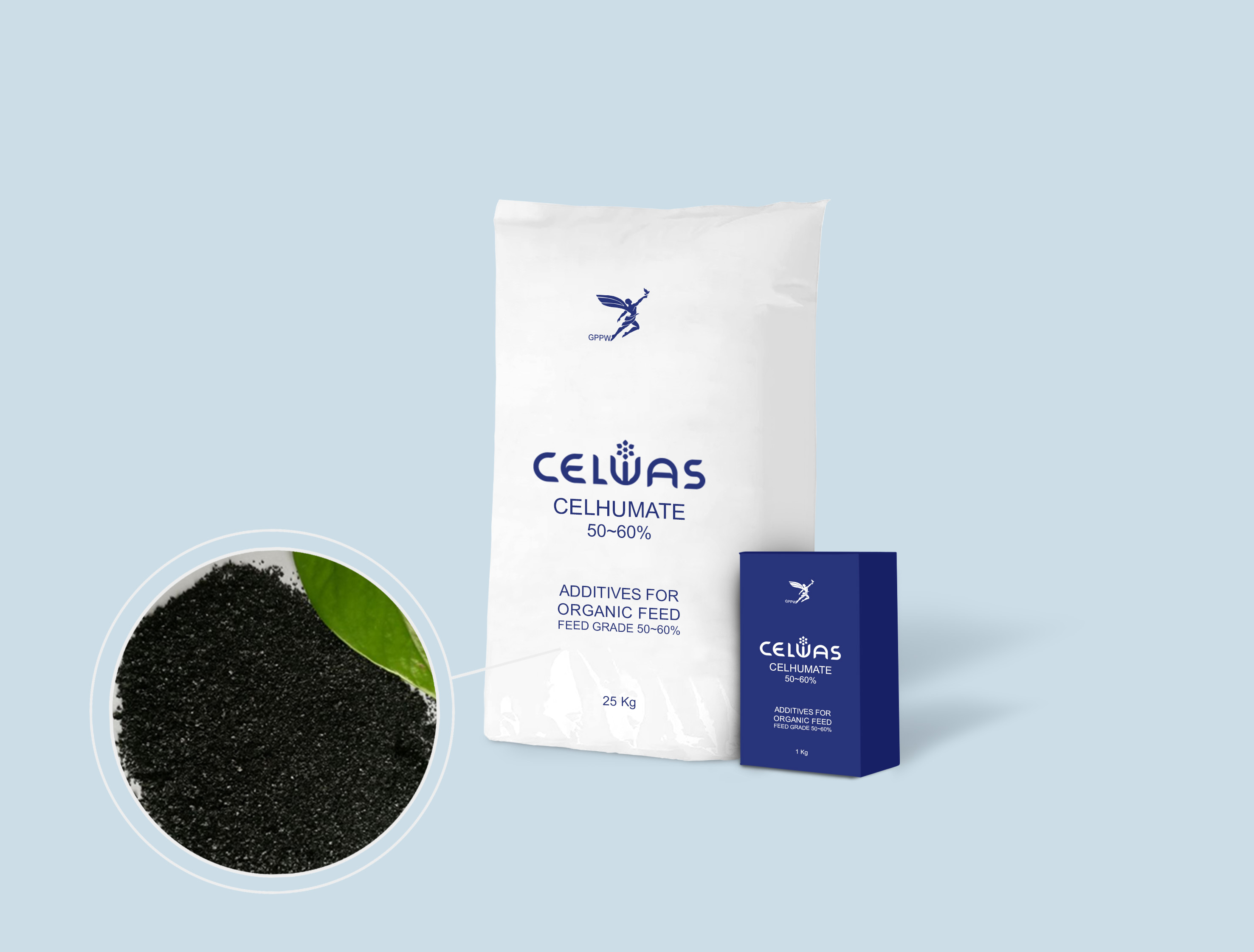 CELHUMATE 50~60%<br />additives for organic feed