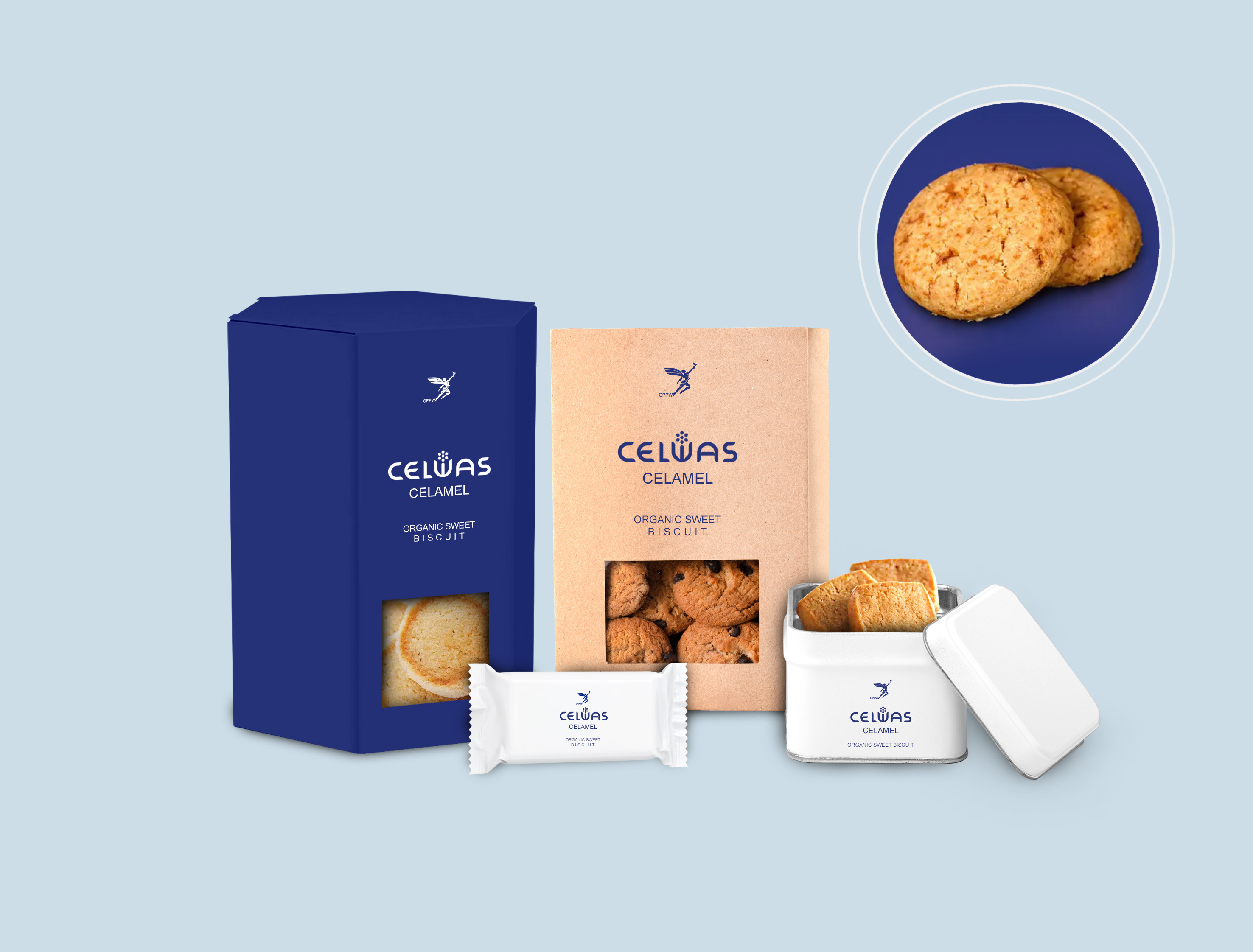 CELAMEL<br />organic sweet biscuits