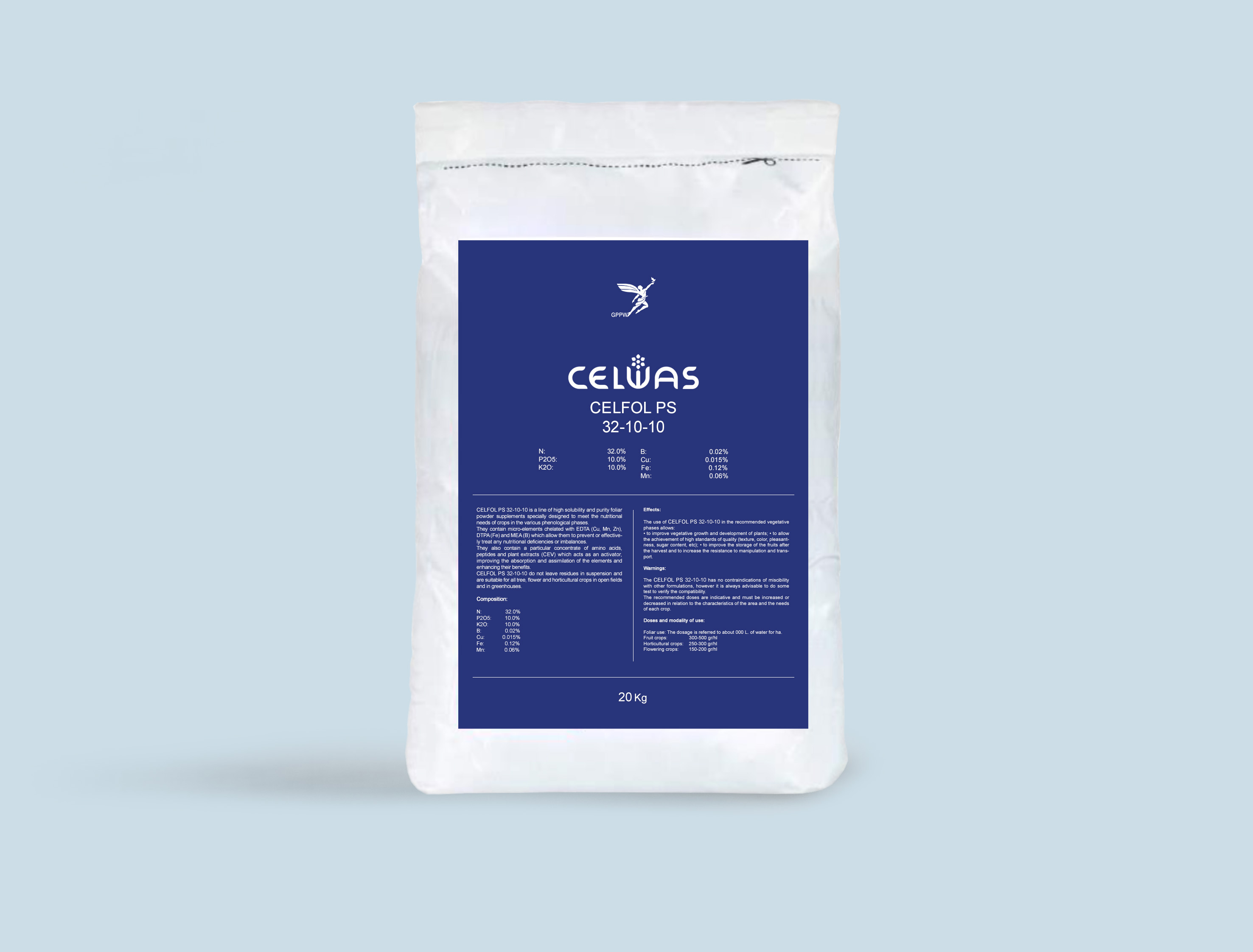 CELFOL PS  32-10-10<br />supplement nutritional